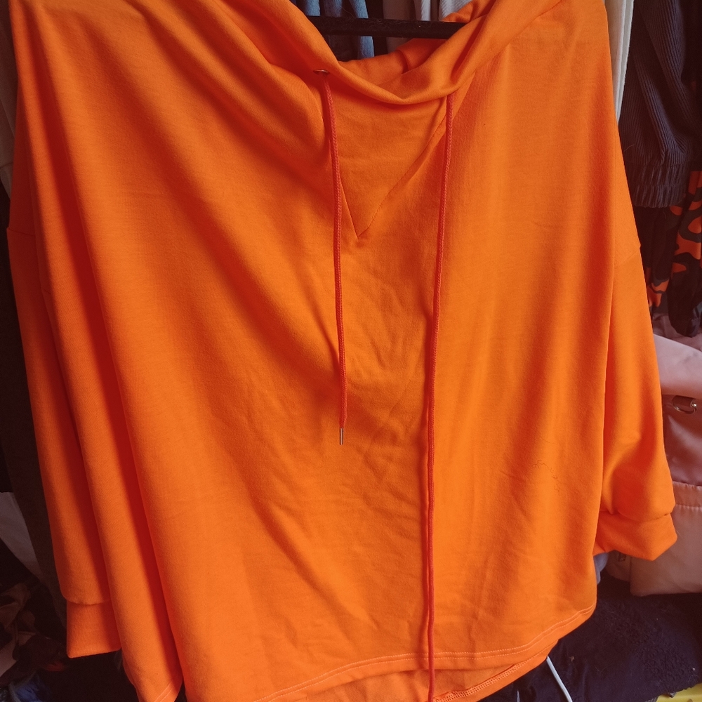 Vibrant Orange Women's Top